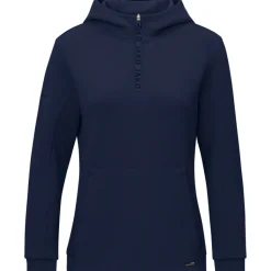 Jako Damen Zip Hoodie Pro Casual marine