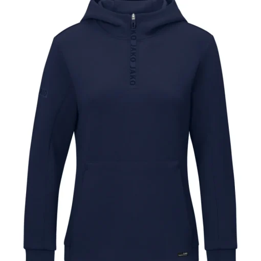 Jako Damen Zip Hoodie Pro Casual marine