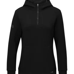 Jako Damen Zip Hoodie Pro Casual schwarz