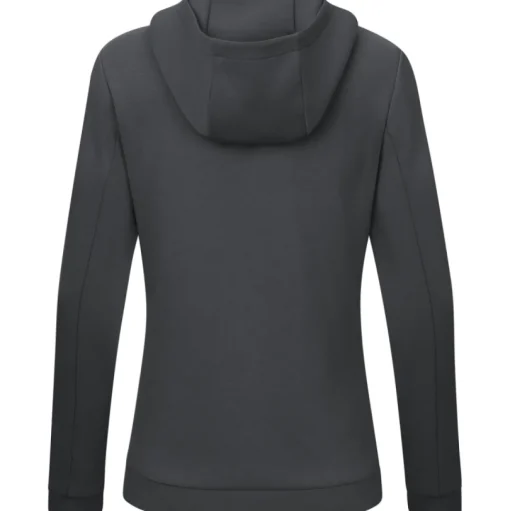 Jako Damen Zip Hoodie Pro Casual aschgrau