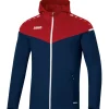Jako Herren Kapuzenjacke Champ 2.0 blau-rot