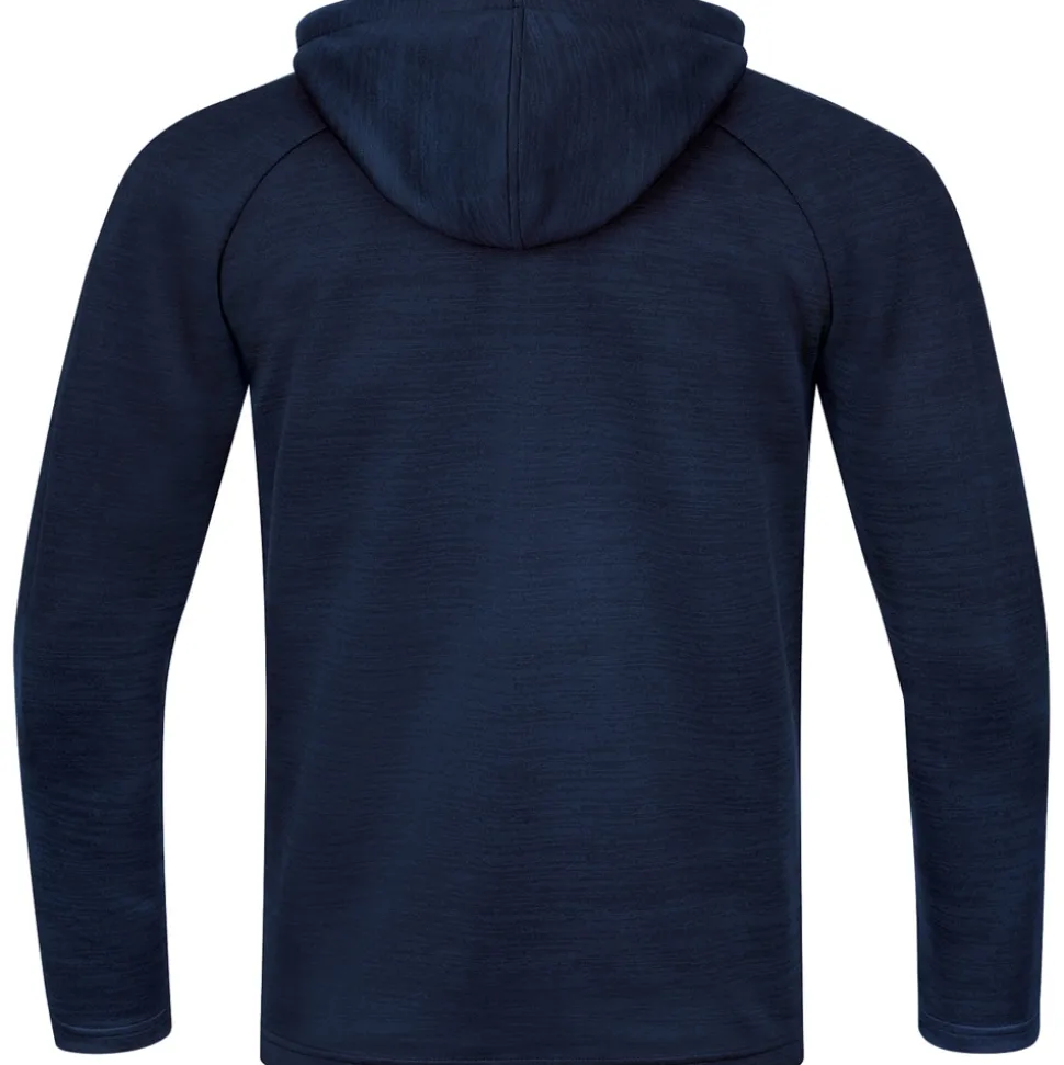 Jako Herren Kapuzenjacke Challenge blau-gelb