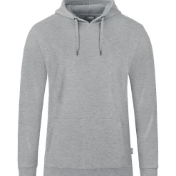Jako Herren Kapuzensweat Organic grau