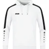 Jako Herren Kapuzensweat Power weiß