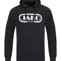 Jako Herren Kapuzensweat Retro schwarz