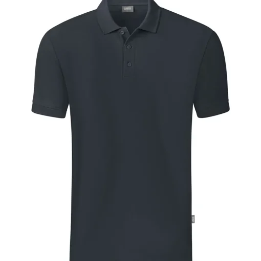 Jako Herren Polo Organic grau