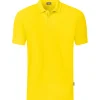 Jako Herren Polo Organic gelb