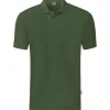Jako Herren Polo Organic grün