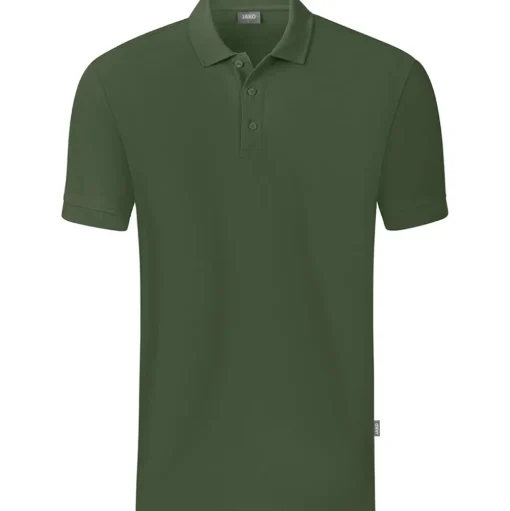 Jako Herren Polo Organic grün