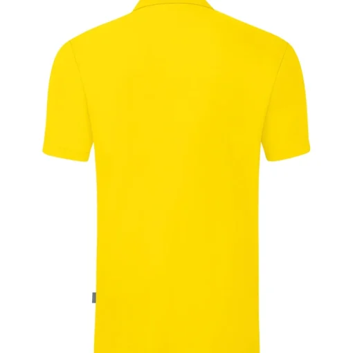 Jako Herren Polo Organic gelb