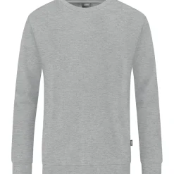 Jako Herren Sweat Organic grau