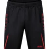 Jako Herren Trainingsshorts Challenge schwarz-rot