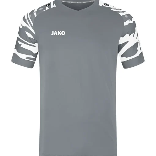 Jako Herren Trikot Wild steingrau/weiß