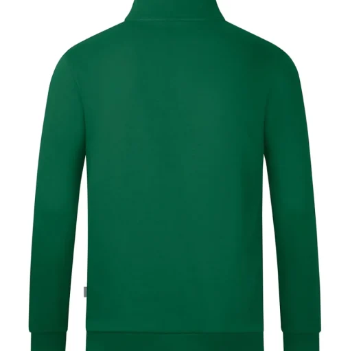 Jako Herren Ziptop Organic grün