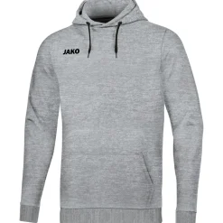 Jako Kapuzensweat Base grau