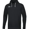 Jako Kapuzensweat Base schwarz