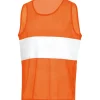 Jako Kennzeichnungshemd Stripe orange
