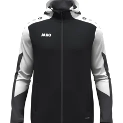 Jako Kinder Kapuzenjacke Dynamic schwarz-weiß-anthrazit