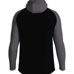 Jako Kinder Kapuzenjacke Iconic schwarz/anthrazit