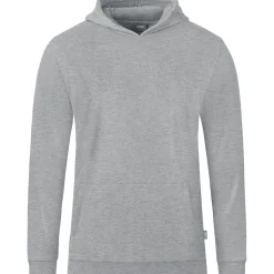 Jako Kinder Kapuzensweat Organic grau