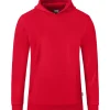 Jako Kinder Kapuzensweat Organic rot