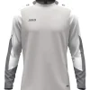 Jako Kinder Longsleeve Dynamic hellgrau-weiß-grau