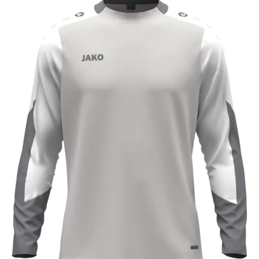 Jako Kinder Longsleeve Dynamic hellgrau-weiß-grau