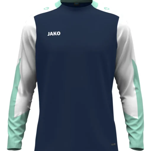 Jako Kinder Longsleeve Dynamic marine-weiß-minze