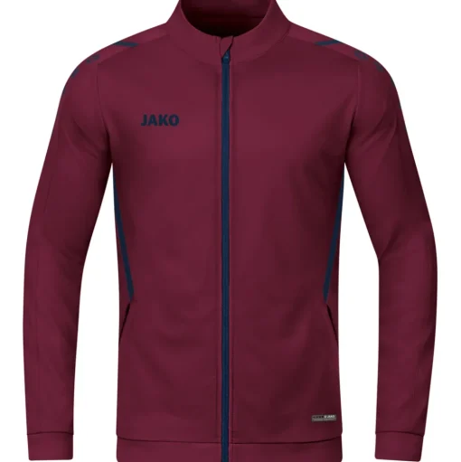 Jako Kinder Polyesterjacke Challenge rot-blau