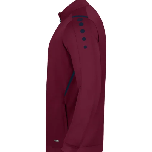 Jako Kinder Polyesterjacke Challenge rot-blau