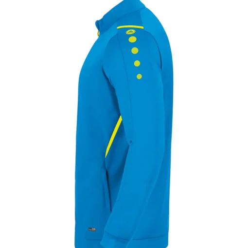 Jako Kinder Polyesterjacke Challenge blau-gelb