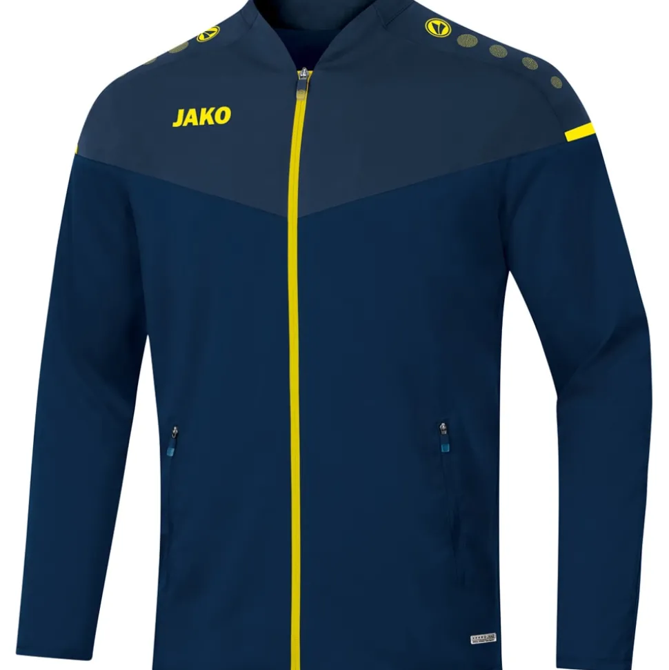 Jako Kinder Präsentationsjacke Champ 2.0 blau-gelb