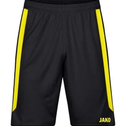 Jako Kinder Sporthose Power schwarz/citro