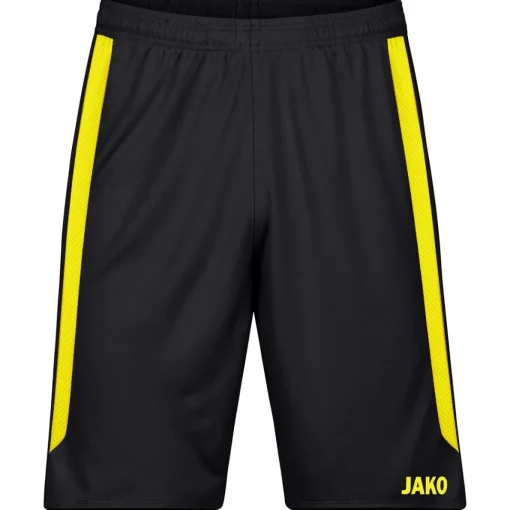 Jako Kinder Sporthose Power schwarz/citro