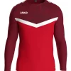 Jako Kinder Sweat Iconic rot/weinrot