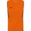 Jako Kinder Tanktop Challenge orange-schwarz