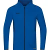 Jako Kinder Trainingsjacke mit Kapuze Challenge blau
