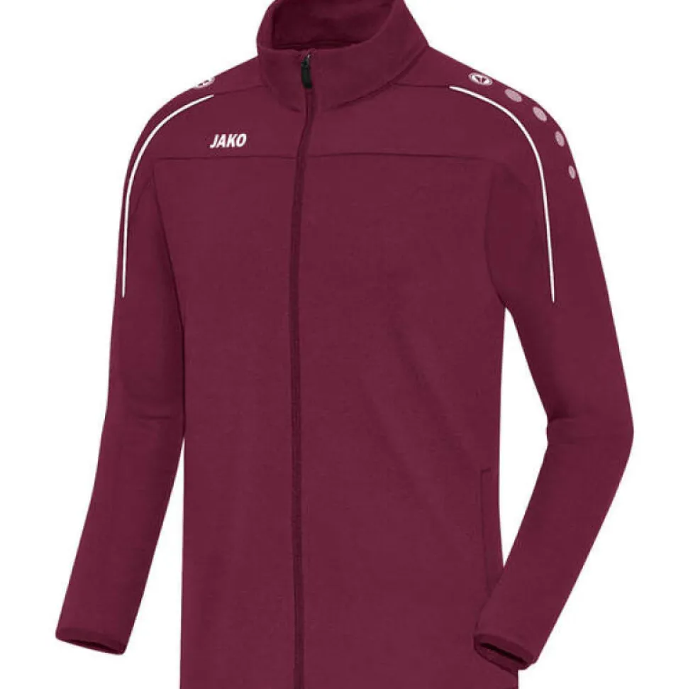 Jako Kinder Trainingsjacke Classico maroon