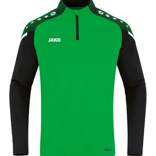 Jako Kinder Ziptop Performance grün-schwarz