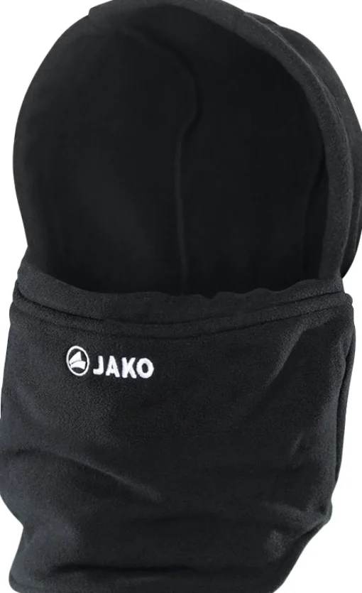 Jako Neckwarmer mit Mütze schwarz