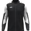 Jako Polyesterjacke Dynamic schwarz-weiß-anthrazit