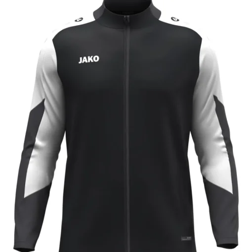 Jako Polyesterjacke Dynamic schwarz-weiß-anthrazit