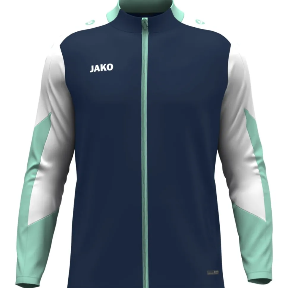 Jako Polyesterjacke Dynamic marine-weiß-minze
