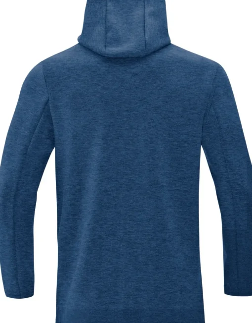 Jako Premium Basics Kapuzenjacke marine meliert