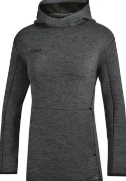 Jako Premium Basics Kapuzensweat anthrazit meliert