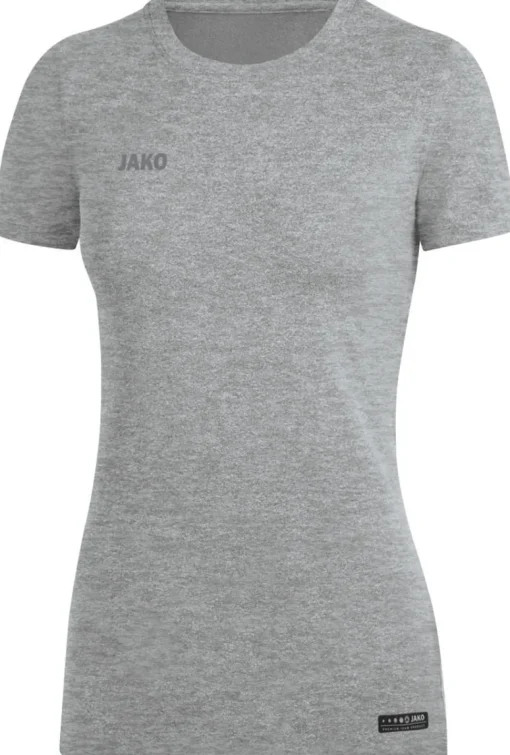 Jako Premium Basics T-Shirt grau meliert