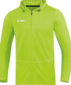 Jako Run 2.0 Kapuzenjacke neongrün