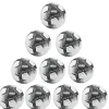 Jako 10x Ballpaket Trainingsball Prestige weiß/schwarz/steingrau inkl. Ballsack |  Größe 4