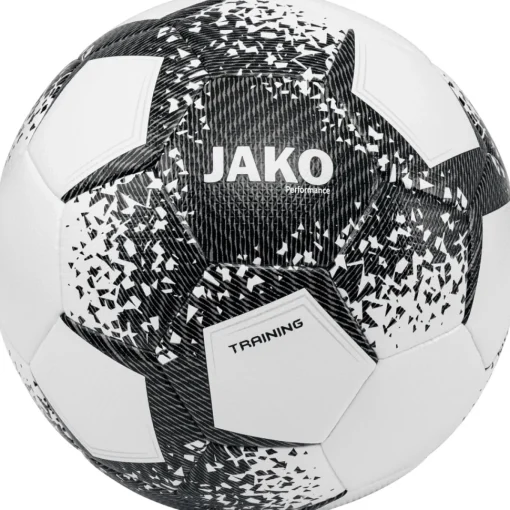 Jako 10x Ballpaket Trainingsball Prestige weiß/schwarz/steingrau inkl. Ballsack |  Größe 4
