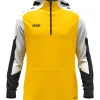 Jako Zip Hoodie Dynamic gelb-weiß-schwarz